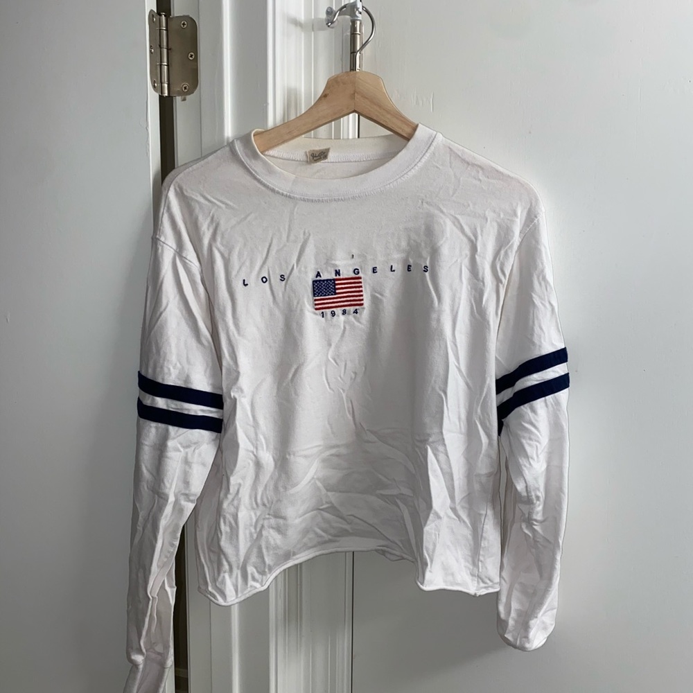 Los Angeles Embroidered Long Sleeve Tee
